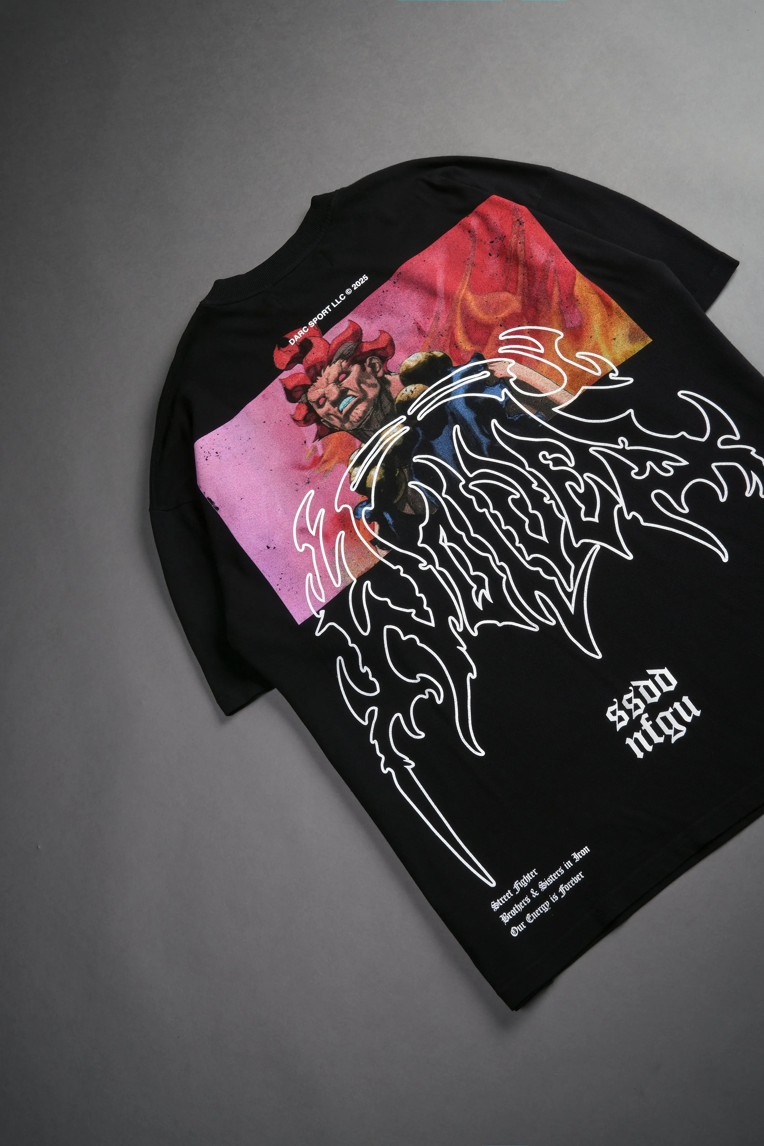 Akuma Forever "Premium" Oversized Tee in Black