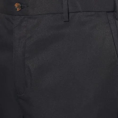 Amazon Essentials Men's Classic-Fit Expandable-Waist Flat-Front Dress Pant, Black, 31W x 29L