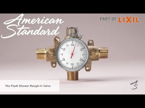 American Standard Flash Shower Rough-In Valve With Stub-Outs With Screwdriver Stops RU102SS