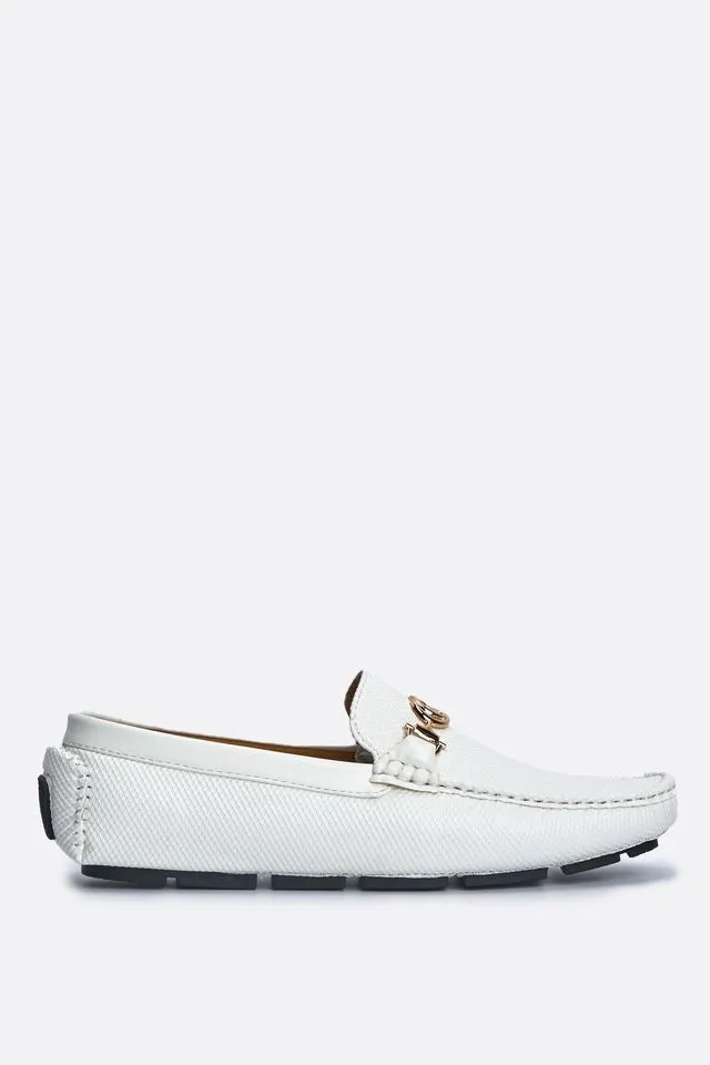 Archetti White Loafer
