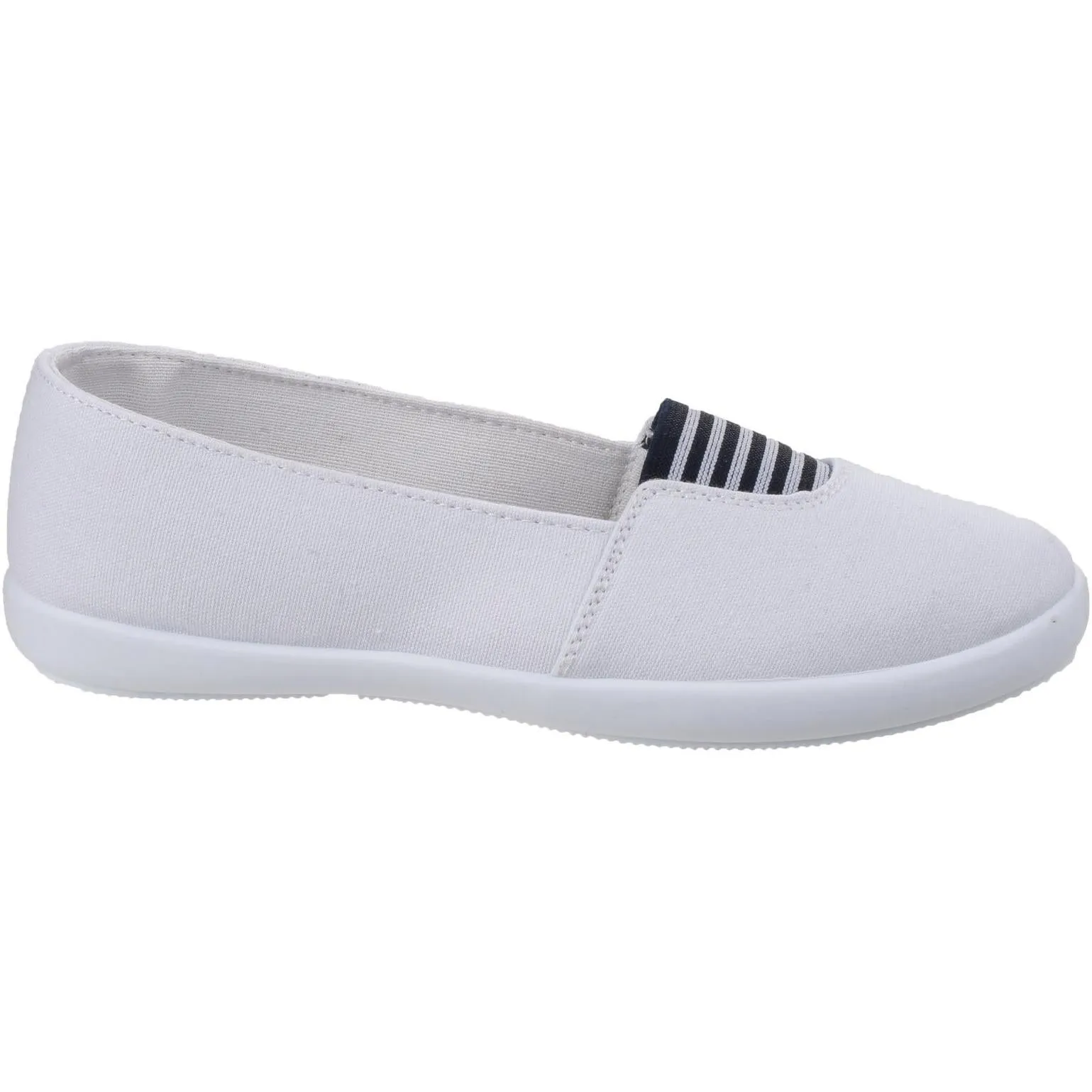 Divaz Adelle Slip On Summer Pump Flats