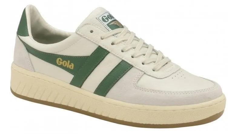 Grandslam 78 Trainer (Off White   Green   Gum)