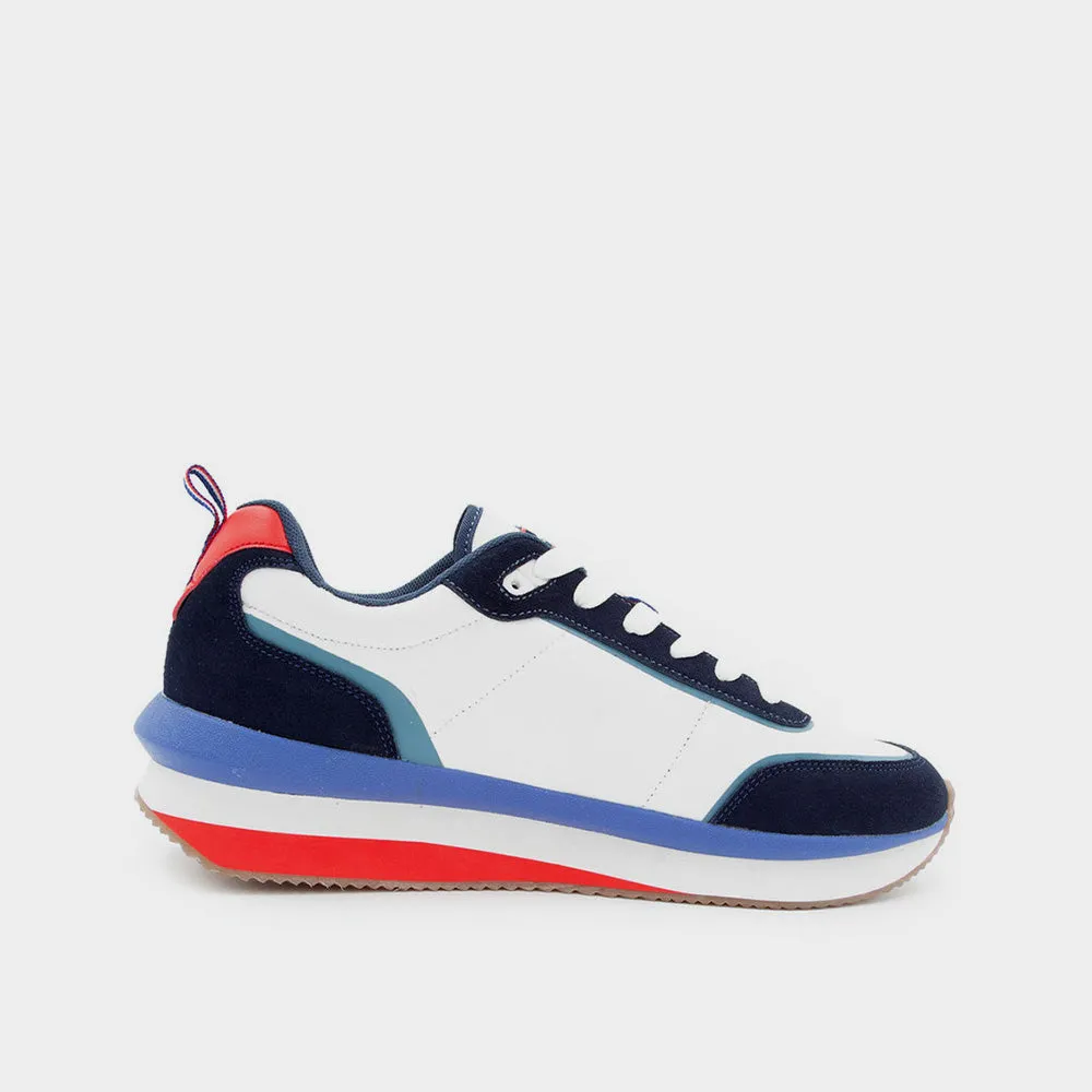Le Coq Youth Calais Sneaker White/Multi _ 180683 _ White