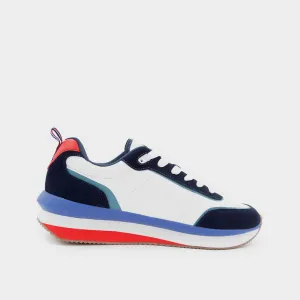 Le Coq Youth Calais Sneaker White/Multi _ 180683 _ White