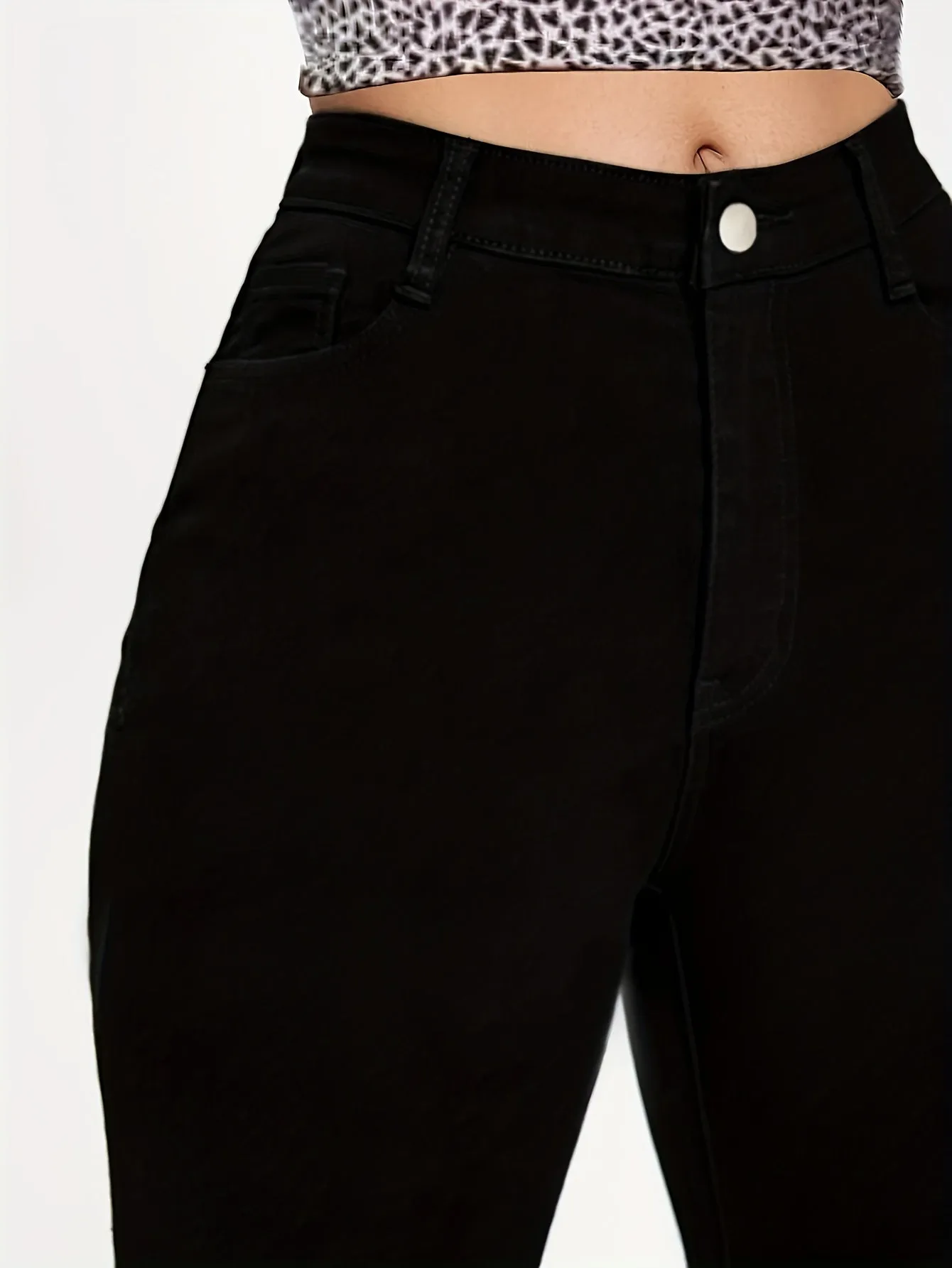 LISETTE - Sleek High-Waist Skinny Jeans