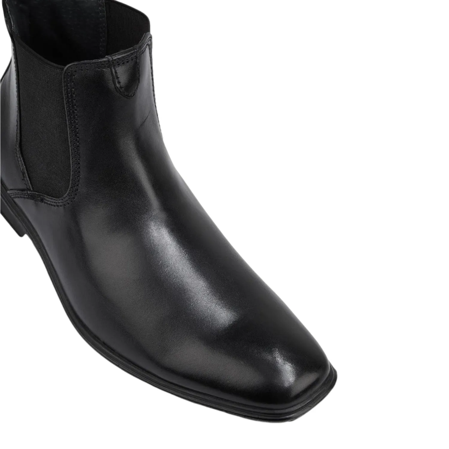 Mens Hush Puppies Chelsea Boots Black