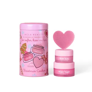 NCLA Beauty Christmas Cookies Lip Treatment Skin Care Holiday Gift Set (10 ml   15 ml)