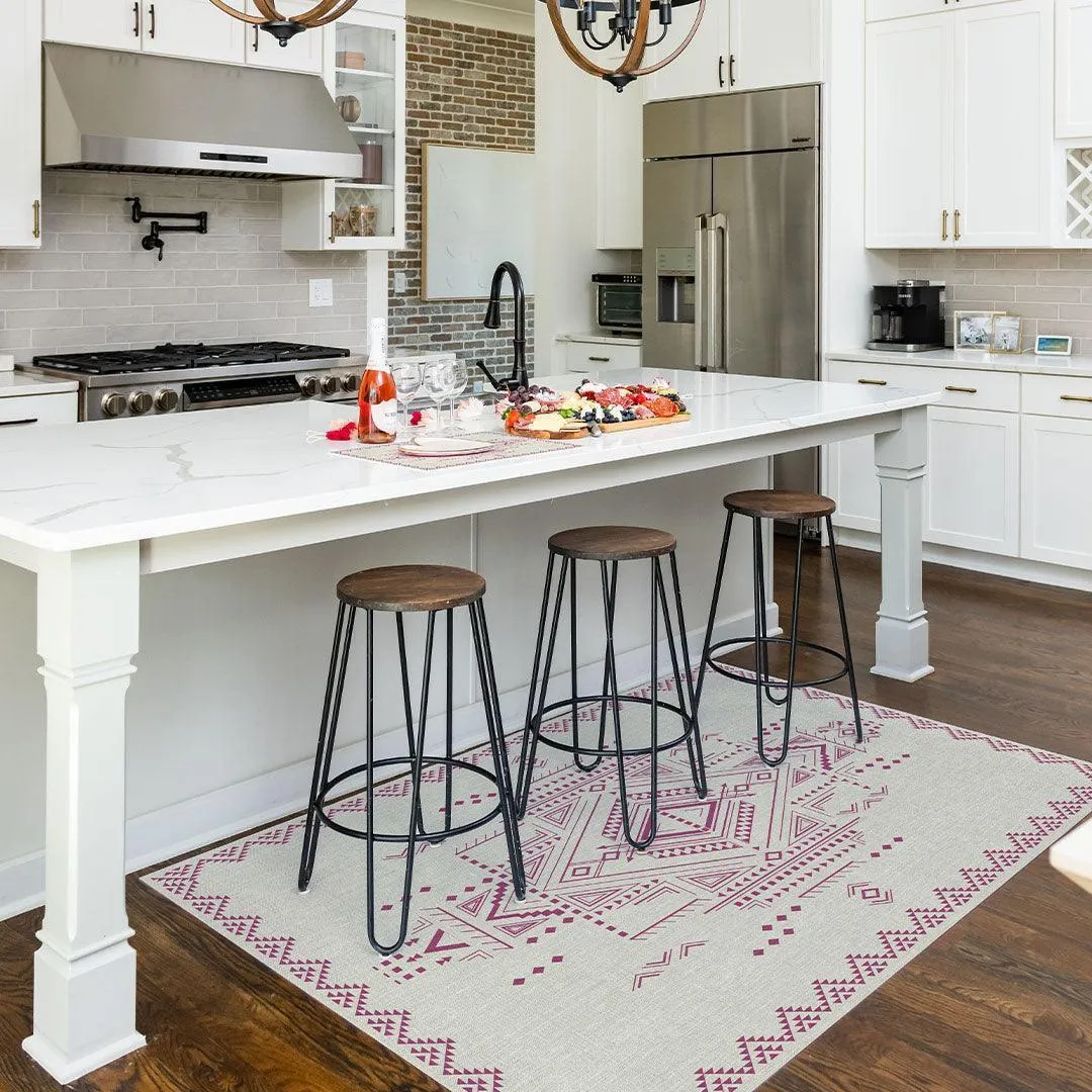 Olivia FloorFlat l Pink - Premium Vinyl Mat