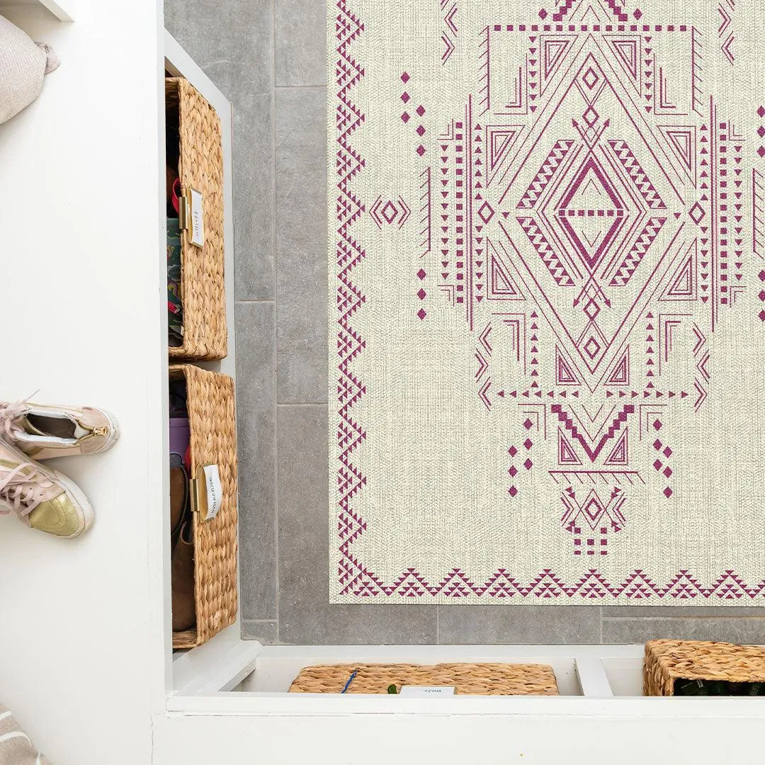 Olivia FloorFlat l Pink - Premium Vinyl Mat