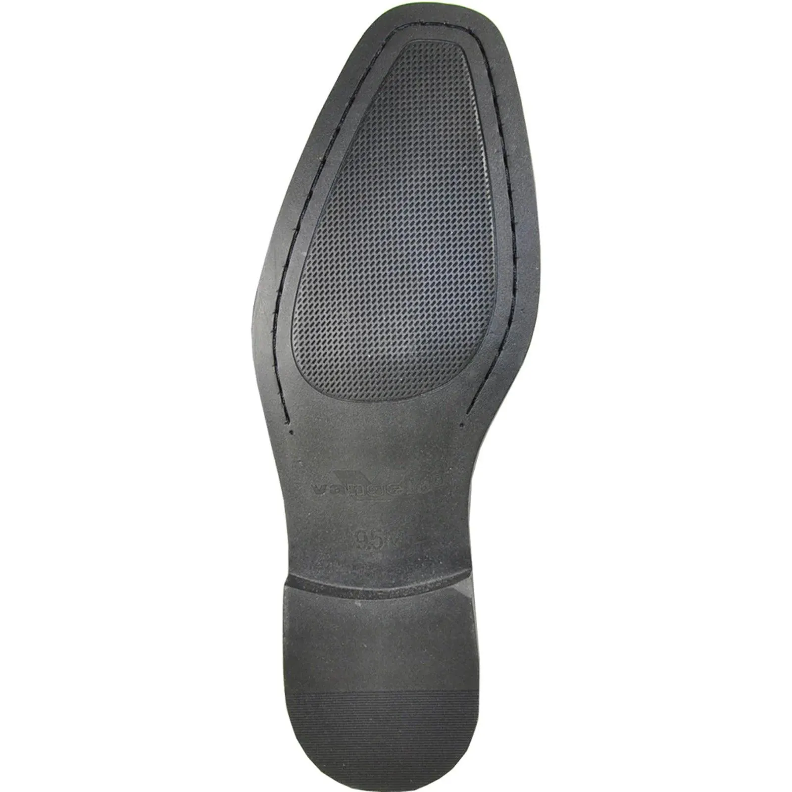 "Bravo Men's Textured Patent Lace-Up Oxford Tuxedo Dress Shoe - Black"