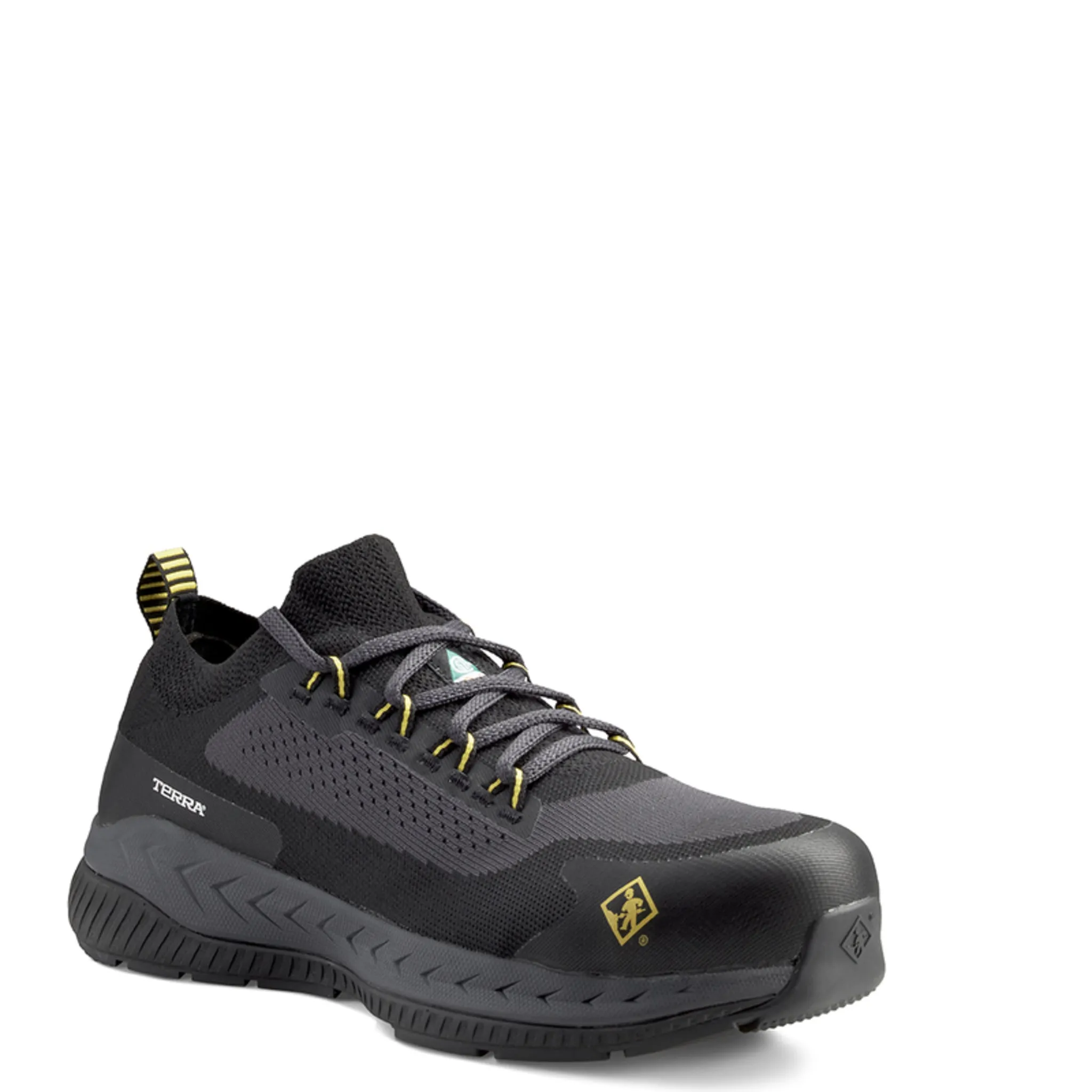 Terra Men's Eclipse Athletic Safety Work Shoe with Composite Toe | Sizes 7-15