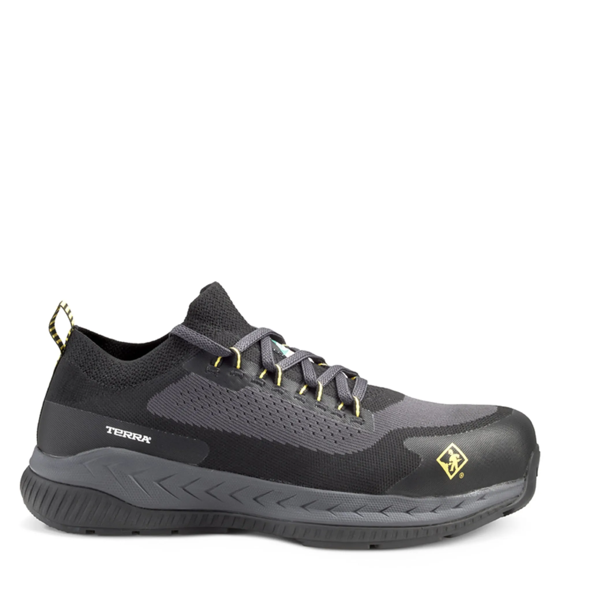 Terra Men's Eclipse Athletic Safety Work Shoe with Composite Toe | Sizes 7-15