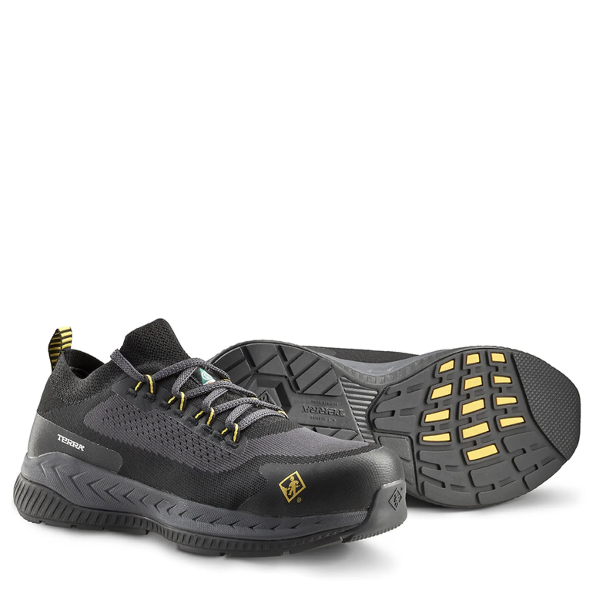 Terra Men's Eclipse Athletic Safety Work Shoe with Composite Toe | Sizes 7-15