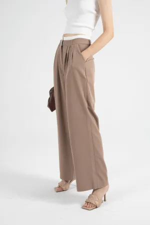 Winnie Contrast Waistband Trousers